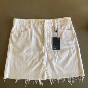 Paige Aideen Skirt High Rise Mini Skirt Sz 29